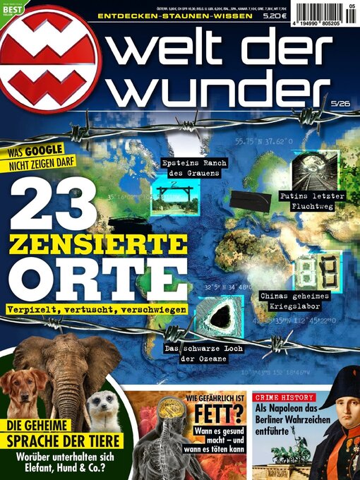 Cover image for welt der wunder